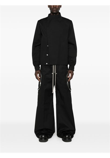 pantaloni heizer belas uomo neri RICK OWENS | RU01F2338 TE09